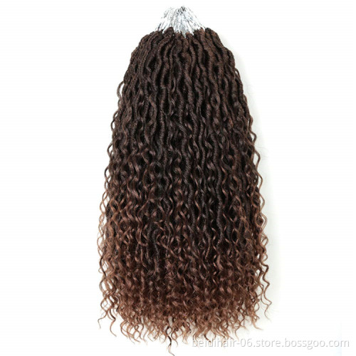 River Goddess Locs Crochet Hair River Locs Ombre 613 Synthetic Dreadlocs